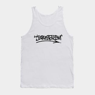 Jerusalem Handstyle Tank Top